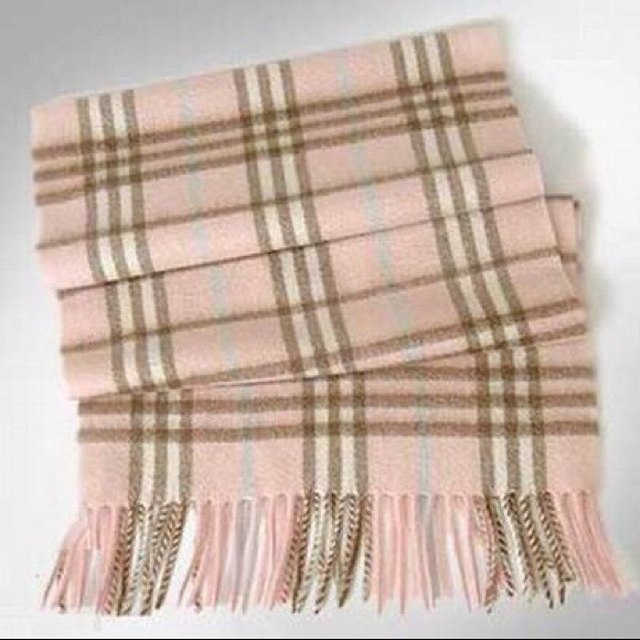 Cashmere Burberry Scarf - Picture 2 of 6